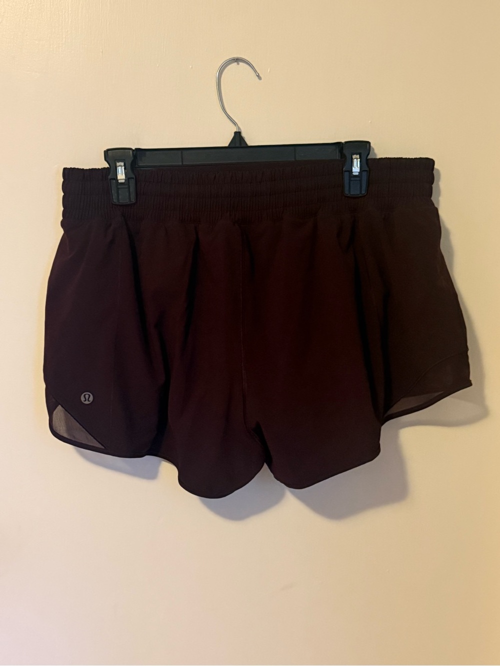 lululemon athletica Burgundy Athletic Running Shorts